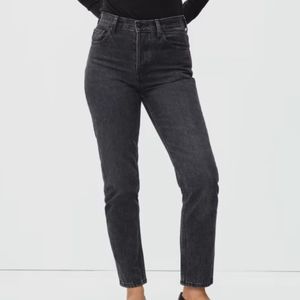 Everlane Jeans Washed Black, Mid Rise 31 Regular